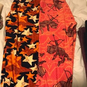 Two separate pairs of pants